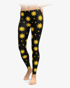 Filipino Sun & Stars Leggings - Trousers, HD Png Download, Free Download