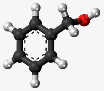 Benzyl Alcohol 3d Structure, HD Png Download, Free Download