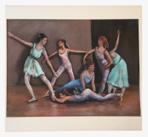 Pastels Drawing Ballet Dancer - Painting, HD Png Download, Free Download