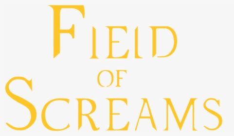 Field Of Screams Retro Yellow - Tan, HD Png Download, Free Download