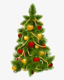 Christmas Tree And Gift Png , Png Download - Christmas Tree Decorations In Jute, Transparent Png, Free Download
