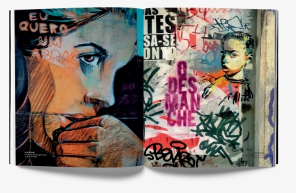 Alice Pasquini, Crossroads, Street Art Book, Urban - Painting, HD Png Download, Free Download