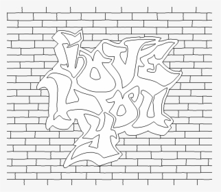 Graffiti Clipart Brick Wall - Quote Boyfriend Coloring Pages, HD Png Download, Free Download