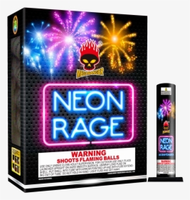 Neon Rage Firework, HD Png Download, Free Download