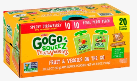 Gogo Squeez Fruit & Veggiez, HD Png Download, Free Download