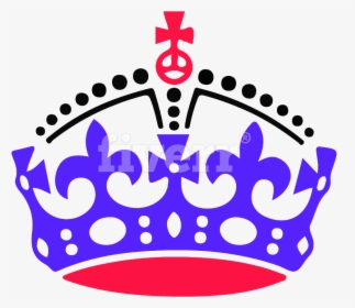 Corona Vector Keep Calm , Png Download - Keep Calm And Carry On Crown Png, Transparent Png, Free Download