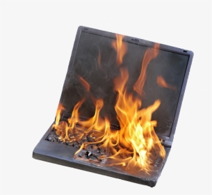 Burning Laptop - Computer Blowing Up, HD Png Download, Free Download