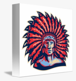 Print Native American Vintage, HD Png Download, Free Download