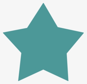 Teal Star Clipart, HD Png Download, Free Download