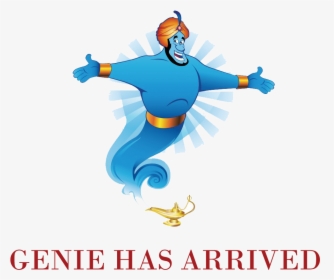 Genie And The Magic Lamp , Png Download - Джин Вектор, Transparent Png, Free Download