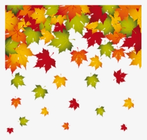 #ftestickers #leaves #autumn #fallcolors #border #falling - Falling Autumn Leaves Clipart, HD Png Download, Free Download