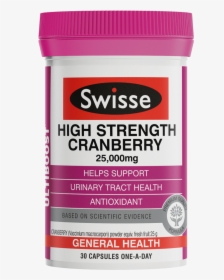 Swisse High Strength Cranberry 30 Capsules, HD Png Download, Free Download