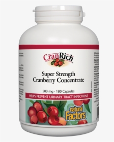 Natural Factors Cranberry Concentrate, HD Png Download, Free Download