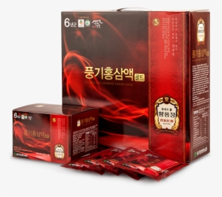 Korean Red Ginseng Liquid Gold - Korean Red Ginseng Liquid, HD Png Download, Free Download