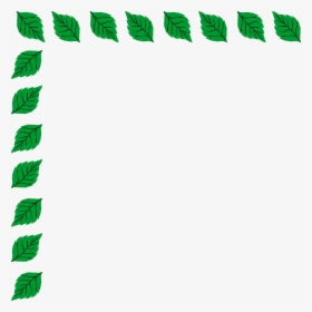 Best Green Border Clipart Borders Clip Art Clipart - Border Designs With Leaves, HD Png Download, Free Download