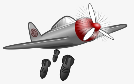 Air Travel,fish,automotive Design - Plane Dropping Bombs Clipart, HD Png Download, Free Download