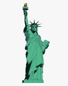 Statue Of Liberty Drawing By Ryanh1984 On Clipart Library - Statue Of Liberty, HD Png Download, Free Download