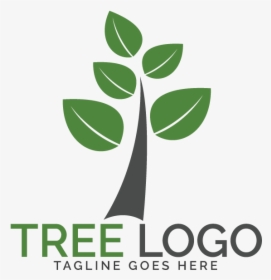 Green Tree Logo Design - Graphic Design, HD Png Download, Free Download