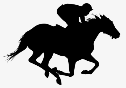 Thoroughbred The Kentucky Derby Horse Racing Equestrian - Horse Racing Silhouette, HD Png Download, Free Download