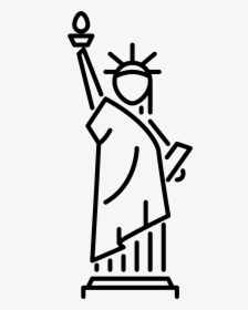 Statue Of Liberty Clipart Easy - Easy Statue Of Liberty, HD Png Download, Free Download