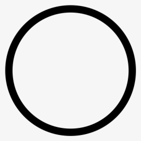 Black Circle Black And White Clip Art - Circle Outline Png, Transparent Png, Free Download