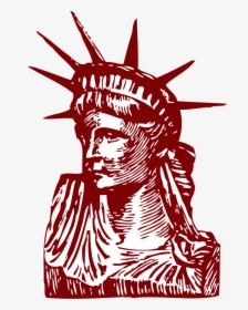 Transparent Statue Of Liberty Vector Png - Statue Of Liberty Clipart, Png Download, Free Download