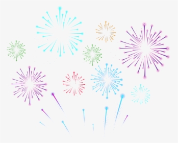 Transparent Firecracker Clipart Free - Transparent Background Fireworks Clipart, HD Png Download, Free Download