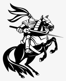 Horse, Racing, Animal, Riding, Rider, Coloring, Jokey - General Mclane Lancers Mascot, HD Png Download, Free Download