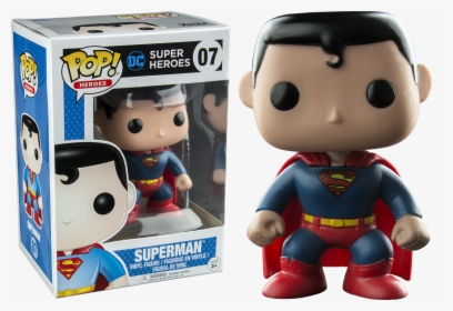 Funko Pop Dc Super Heroes Superman, HD Png Download, Free Download