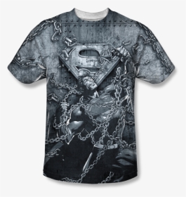 T Shirt All Over Superman, HD Png Download, Free Download