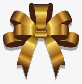 Christmas Gold Ribbon Png Vector Images Photo - Vector Gold Ribbon Png, Transparent Png, Free Download