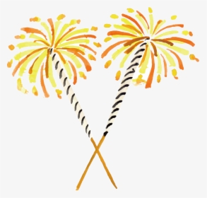 Collection Of Free Fireworks Vector Watercolor - Fireworks Watercolor Drawing Png, Transparent Png, Free Download