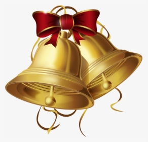 Christmas Bells Png Clipart - Christmas Gold Bell Png, Transparent Png, Free Download