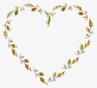 Heart,flower,leaf, HD Png Download, Free Download