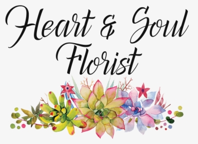 Transparent Floral Heart Png - Calligraphy, Png Download, Free Download