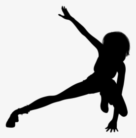 Girl Jumping Silhouette Png - Silhouette Girl Jumping Png, Transparent Png, Free Download