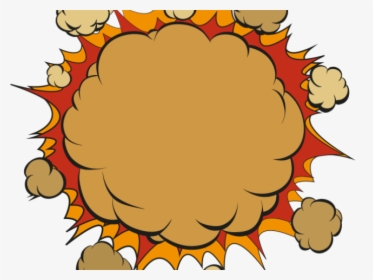 Drawing Of Explosion Cartoon, HD Png Download, Free Download