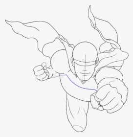 How To Draw Superman - Draw Super Man, HD Png Download - kindpng