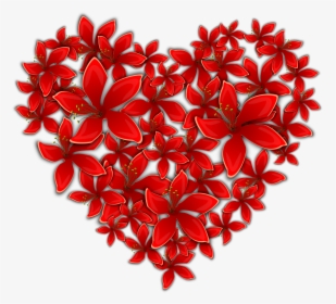 Flowery Heart - Flowery Hearts, HD Png Download, Free Download