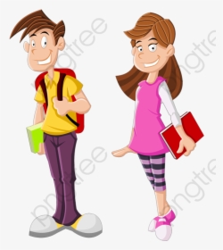 Students Clipart High School - High School Student Clipart Png, Transparent Png, Free Download