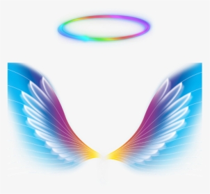Transparent Angel Wings Clipart - Colorful Angel Wings, HD Png Download, Free Download