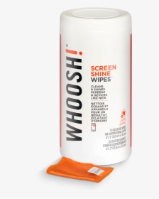 Whoosh Screen Shine Wipes - Whoosh Screen Cleaner Wipes, HD Png Download, Free Download