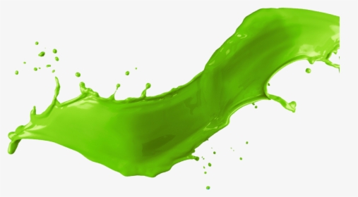 Transparent Ink Splash Png - Green Ink Splash Png, Png Download, Free Download
