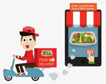 Restaurants Clipart Order Food - Order Food Online Png, Transparent Png, Free Download