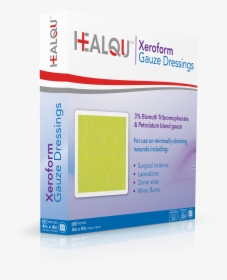 Healqu Xeroform Petrolatum Gauze Dressings - Paper, HD Png Download, Free Download