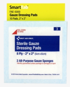 Gauze Dressing Pads 2 X2, HD Png Download, Free Download