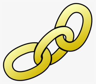 Gold Chain Clip Art At Clker - Link Clipart, HD Png Download, Free Download