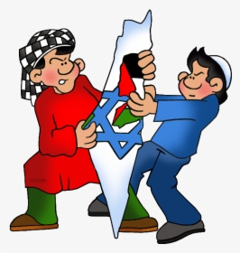 Arab - Israeli Conflict - Israeli Palestinian Conflict Political Cartoon, HD Png Download, Free Download