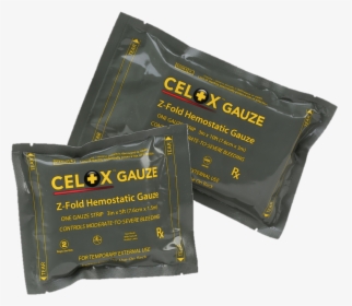 Celox Gauze Hemostat, Hemostatic Wound Dressing - Celox Gauze, HD Png Download, Free Download