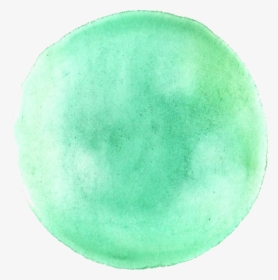 Green Watercolor Circle Png, Transparent Png, Free Download